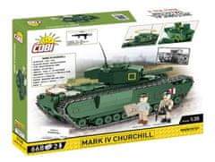 Cobi 3128 II WW Mark IV Churchill, 1:35, 668 k, 2 f