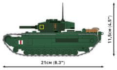 Cobi 3128 II WW Mark IV Churchill, 1:35, 668 k, 2 f