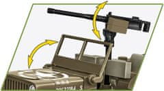 Cobi 3132 II WW Willys MB s prikolico, 1:35, 200 KM, 2 f