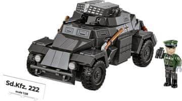 Cobi 2657 II WW Sd.Kfz. 222, 1:28, 502 k, 1 f