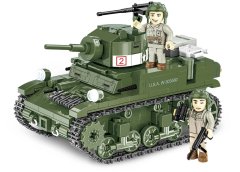 Cobi 3129 II. svetovna vojna M3 Stuart, 1:35, 511 k, 2 f