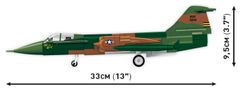 Cobi 2426 Vietnamska vojna Lockheed F-104 Starfighter, 1:48, 430 k