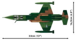 Cobi 2426 Vietnamska vojna Lockheed F-104 Starfighter, 1:48, 430 k