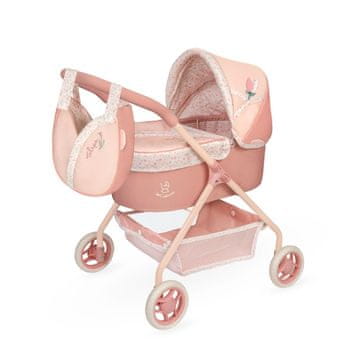 DeCuevas 86074 Voziček za punčke My First s torbo Tulipe 2025 - 56 cm