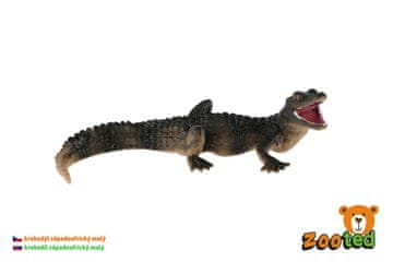 Krokodil Zahodnoafriški mali zooted plastični 11cm