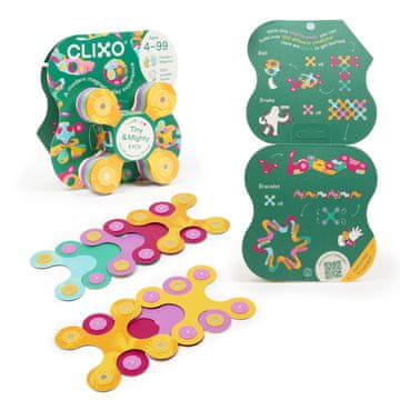 CLIXO Tiny & Mighty Jungle - magnetni komplet 9 kosov