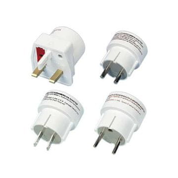 VIVANCO Komplet potovalnih adapterjev RS 4W (4 kosi)
