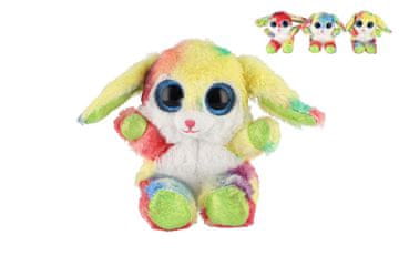 Mavrični zajec sedeči pliš 15cm 0m+