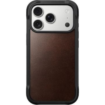 Nomad Robustno usnjeno ohišje za iPhone 17 Pro Max BR