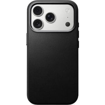 NOMAD Usnjeno ohišje za iPhone 17 Pro Black