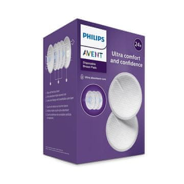 Philips Avent prsne blazinice za enkratno uporabo, 24 kosov