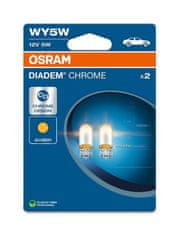 Osram 12V WY5W W2,1x9,5d 12V diadem chrome oranžna 2kos
