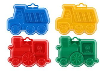 Lori Kalupi Bábovky plastični 13cm 4 barve v mreži 12m+