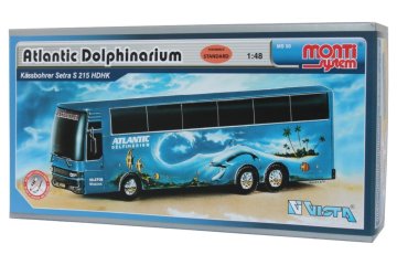 VISTA Monti System MS 50 Atlantic Dolphinarium Bus 1:48