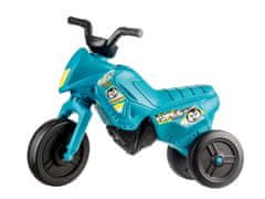 Yupee Enduro turkizna majhna plastika višina sedeža 26 cm nosilnost do 25 kg 12m+