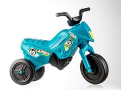 Yupee Enduro turkizna majhna plastika višina sedeža 26 cm nosilnost do 25 kg 12m+