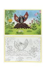 Akim Koloritna stran A5 Krtek se veseli