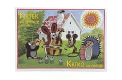 Akim Koloritna stran A5 Krtek se veseli