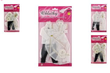 Obleke/lutke Obleke/lutke mešanica vrst na kartici 21x38cm