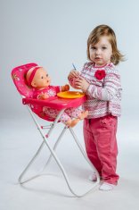 Wiky Visoki stol za lutke kovina/plastenke