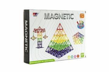 Teddies Magnetni gradbeni set 200 kosov v škatli