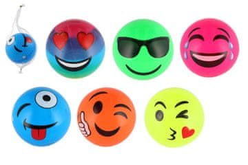 Žoga Smiley 11cm napihnjena 6 vrst