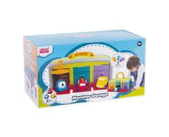 Little hero Garaža z avtomobili 3 kosi + dodatki iz plastike