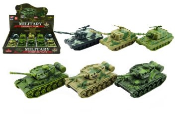 Teddies Rezervoar iz plastike 11cm 3 barve na vztrajniku