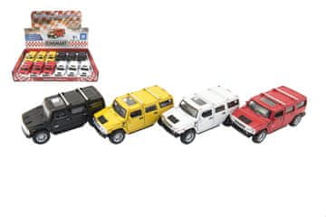 Kinsmart Avto Hummer H2 SUV kovinski/plastenski 12cm za izvlečno