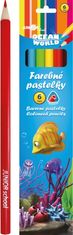 Pisalne barvice Ocean World trikotne/6 kosov