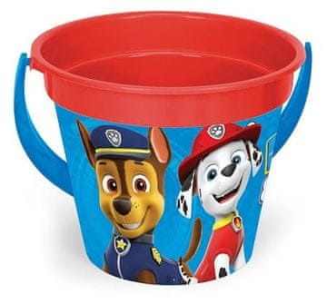 Wader Okroglo vedro 3,4 l plastike Paw Patrol/Tlapková patrola 2 barvi 23,5x17,5cm 12m+
