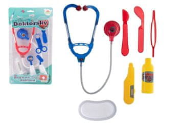 Teddies Komplet zdravnik/zdravnica 2 vrsti na kartici