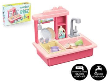Teddies Pomivalno korito roza barve