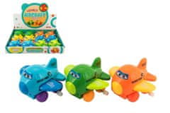 Teddies Letalo z očmi in mahajočimi krili na ključu plastika 8cm