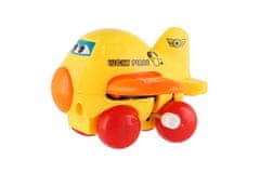 Teddies Letalo z očmi in mahajočimi krili na ključu plastika 8cm