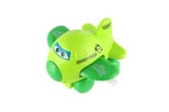 Teddies Letalo z očmi in mahajočimi krili na ključu plastika 8cm