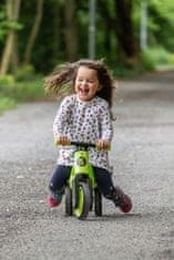 Funny Wheels Skuter Rider SuperSport green 2in1 + trak, zgoraj. Sedlo 28/30 cm, 25 kg nos 18 m+ v škatli.