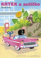 Akim Krtek in avto - pobarvanka A4