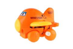 Teddies Letalo z očmi in mahajočimi krili na ključu plastika 8cm