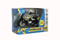 Teddies Policijsko motorno kolo za vzvratno navijanje