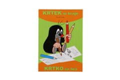 Akim barvna stran A4 Krtek se igra