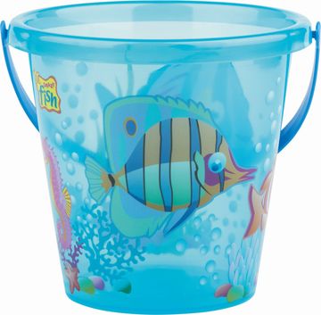Androni Vedro za ribe prozorno - premer 17 cm modro