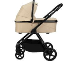 MoMi GISELLE Kombinirani voziček, bež, 2v1, 2024