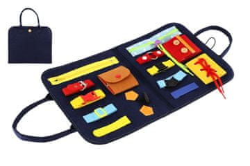 Teddies Izobraževalni svinčnik - zapenjanje in odpiranje zadrg in gumbov