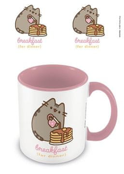 Pusheen Keramični lonček 315 ml - Roza