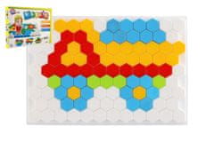 Teddies Mozaik klobuk 2,5 cm gladka plastika