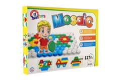 Teddies Mozaik klobuk 2,5 cm gladka plastika