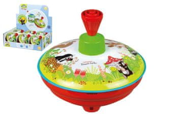 LENA Vrteči se Krtek kovina/plastenke 13cm 18m+