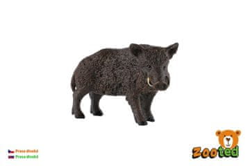 Divji prašič zooted plastika 7cm