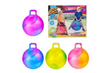 Teddies Žoga za skakanje z ročajem 45cm 4 barve